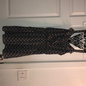 Black and white dress